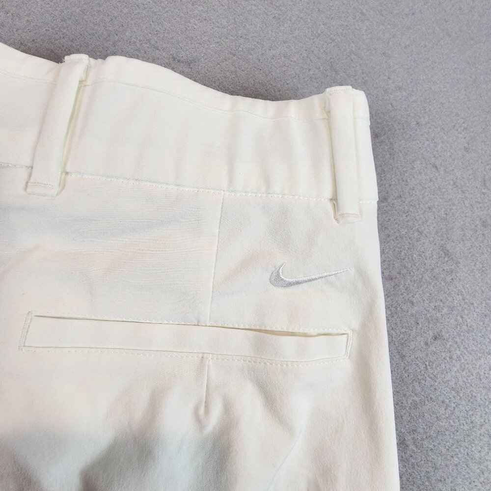 Nike Golf Victory 5" Shorts High Rise Standard Fit White Preppy Dri-fit Shorts S - Picture 3 of 13
